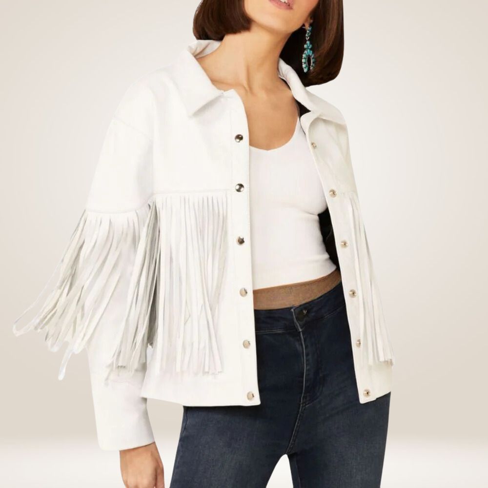 Austrian Fringe Western Jacket for Women