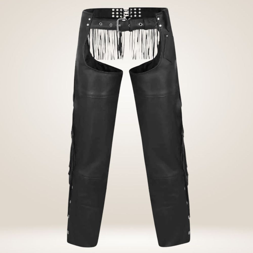 Handcrafted Fringe Leather Chaps