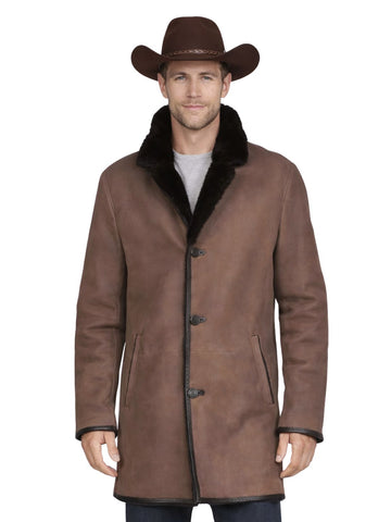 Old West Inspired Suede Fringe Coat