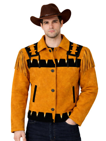 Rodeo Suede Fringe Western Jacket