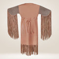 Powwow Leather Dress Back